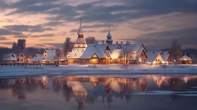 Самые красивые города России для посещения зимой