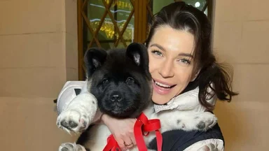 Екатерина Волкова представила нового члена семьи