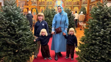 От храма до гор: как российские звёзды встретили Рождество