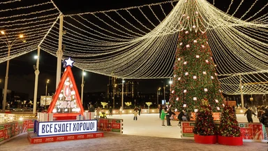 «Русское Радио» встречает гостей катка в Парке Горького