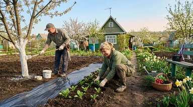 Дача в апреле: с чего начать сезон — план работ на месяц