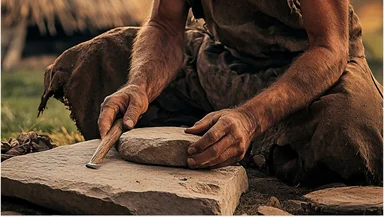 Как древние люди добывали сланец для орудий: новое открытие археологов